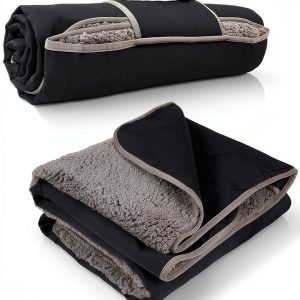 Tirrinia Waterproof Camping Blanket Fleece Sherpa Outdoor-0