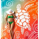 WEKAPO Beach Blanket Sandproof Lightweight Microfiber-0