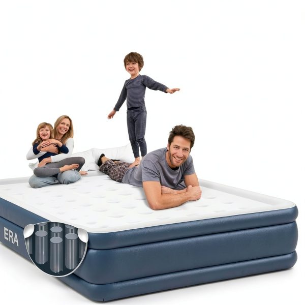CHERIMOR California King Air Mattress Built in Pump 1000lb-2