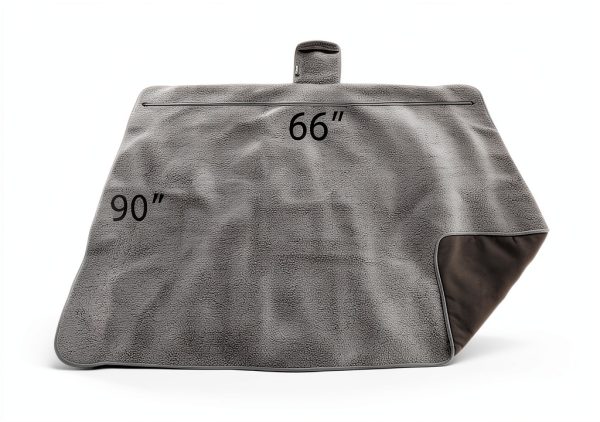 Tirrinia Waterproof Camping Blanket Fleece Sherpa Outdoor-3