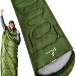 Sportneer Sleeping Bag Wearable Design All Seasons Camping-0