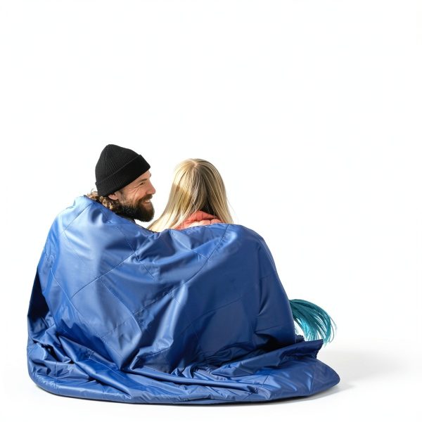 Tirrinia Camping Blanket Waterproof Sherpa Lined Outdoor-1