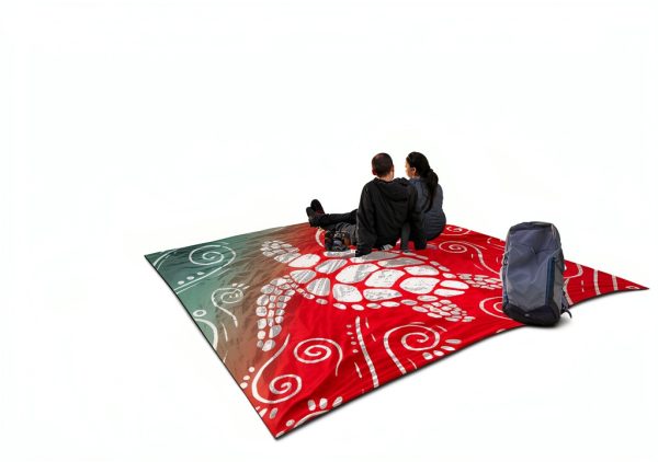 WEKAPO Beach Blanket Sandproof Lightweight Microfiber-7