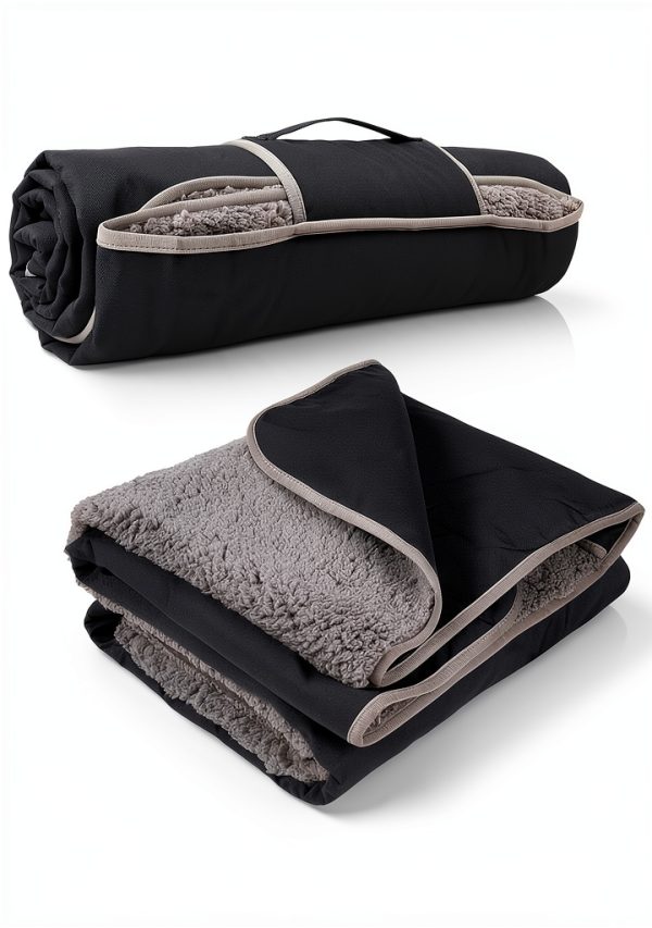 Tirrinia Waterproof Camping Blanket Fleece Sherpa Outdoor-0