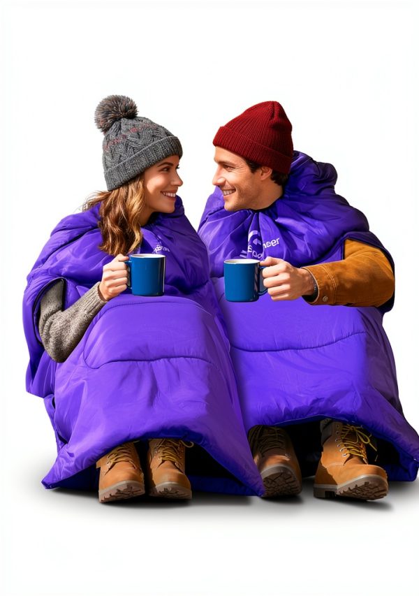 Sportneer Sleeping Bag Wearable Design 32-65℉ All Seasons-6