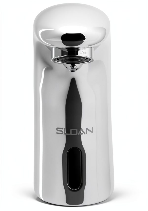 Touchless Faucet Sloan SF-2450 0.5 GPM Polished Chrome Deck-Mount-3
