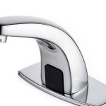 Dual Powered Automatic Sensor Faucet Farnavi Touchless Sink Chrome-0