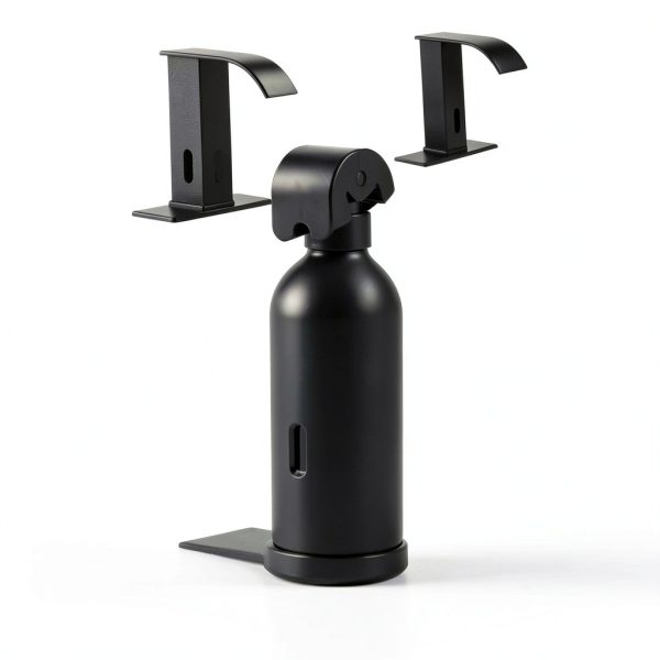 Touchless Sensor Bathroom Faucet GEEXO Matte Black One Hole Waterfall-1