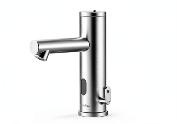 Touchless Bathroom Faucet Achelous Chrome Mount Temperature Control-4