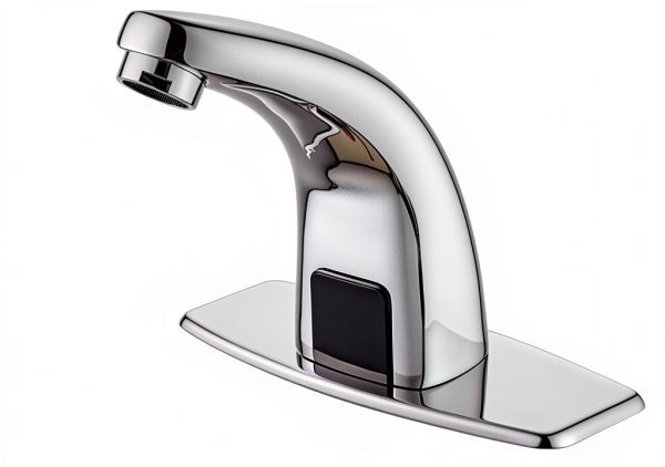 Single Hole Touchless Bathroom Sink Faucet Awlstar Chrome T0228-1