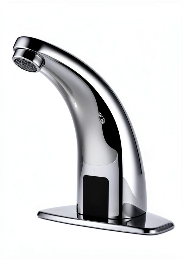 Touchless Bathroom Faucets Motion Sensor Faucet Commercial Infrared DELCO Automatic Faucets Automatic Restroom Faucet Hands-Free Toilet Commercial Faucet 1 or 3 Hole-2