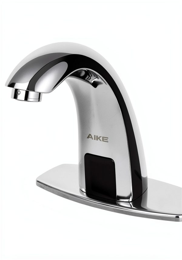 Touchless Bathroom Faucet AIKE AK7500 Polished Stainless Steel Tap-3