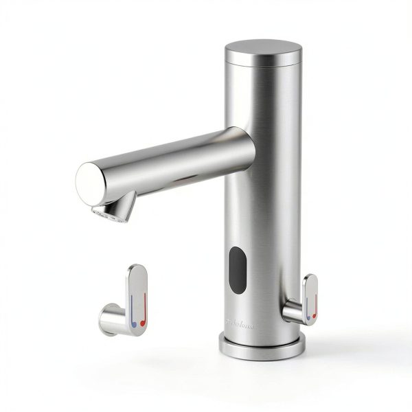 Touchless Bathroom Faucet Achelous Chrome Mount Temperature Control-3