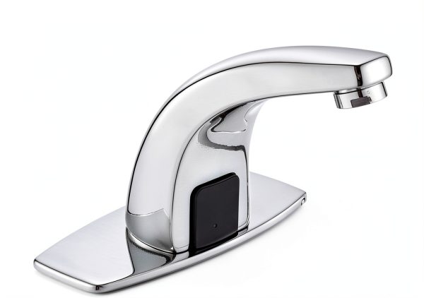 Touchless Bathroom Faucets Motion Sensor Faucet Commercial Infrared DELCO Automatic Faucets Automatic Restroom Faucet Hands-Free Toilet Commercial Faucet 1 or 3 Hole-0